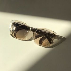 Warby Parker Smoky Quartz Crystal Sunglasses